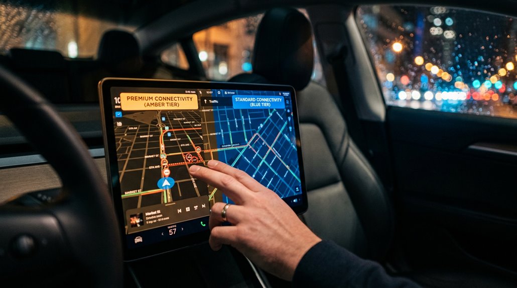 cellular enabled premium tesla features
