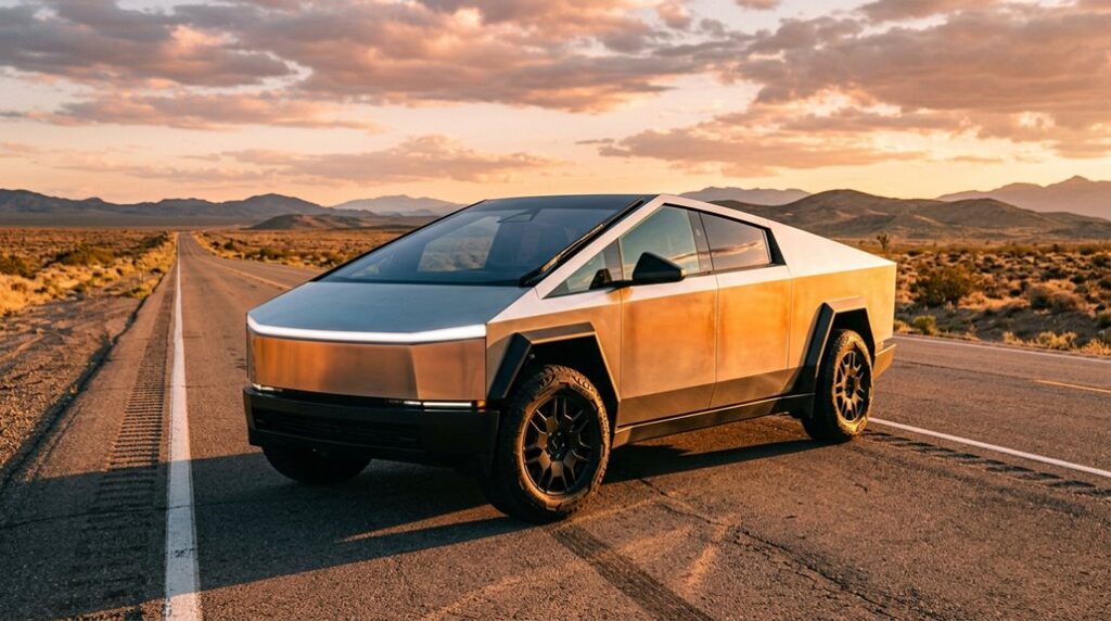 futuristic angular electric pickup