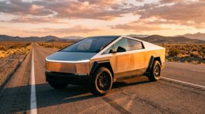 futuristic angular electric pickup