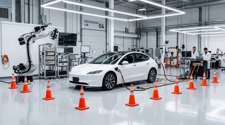major tesla safety certifications
