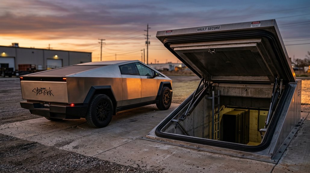 motorized sealed secure vault