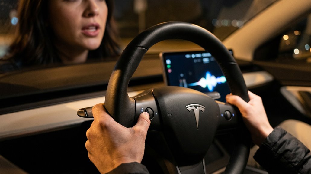 natural language tesla voice controls