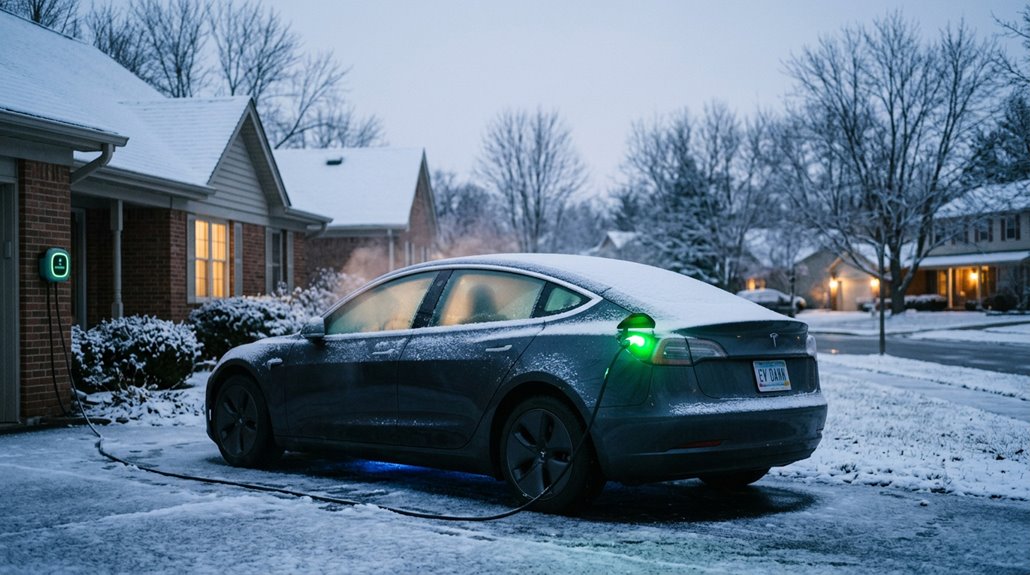 precondition battery for winter