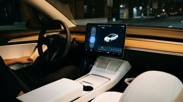 putting a tesla into neutral