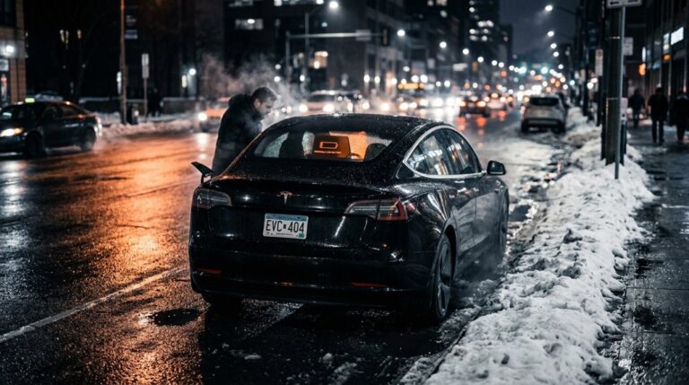 rapid tesla battery drain