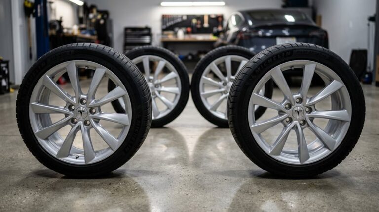 regular tesla tyre rotation intervals