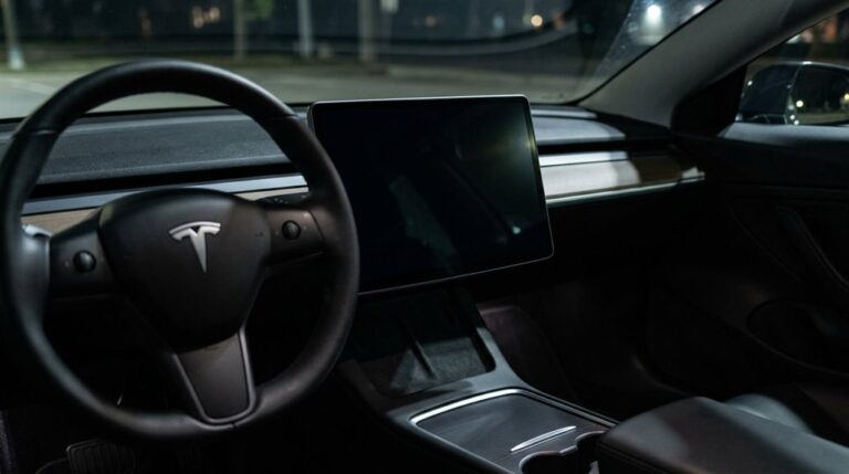 reset frozen tesla touchscreen
