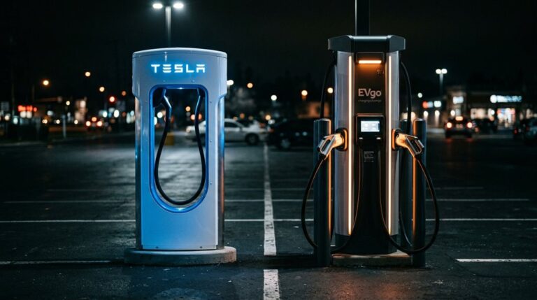 tesla charger outpaces rivals