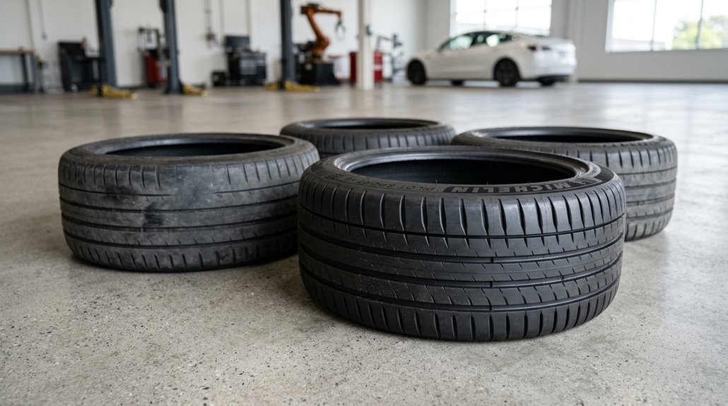 tesla factory tyre quality