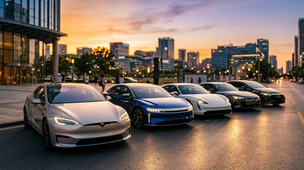 top five rated evs