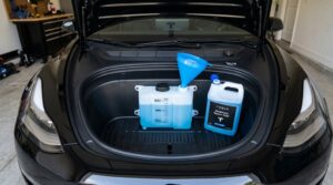 total tesla washer fluid