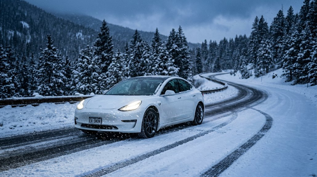 winter driving tesla safety essentials