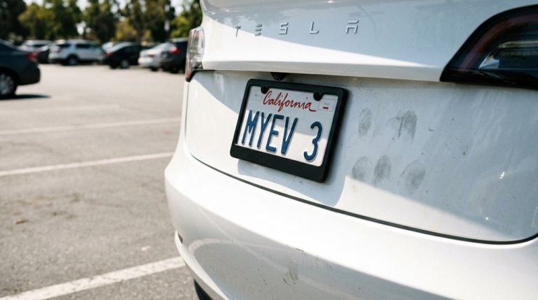 choosing tesla vanity plates