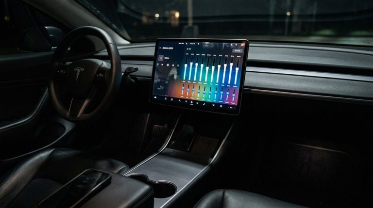 customize tesla audio eq