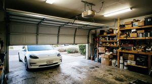 integrate tesla with garage opener