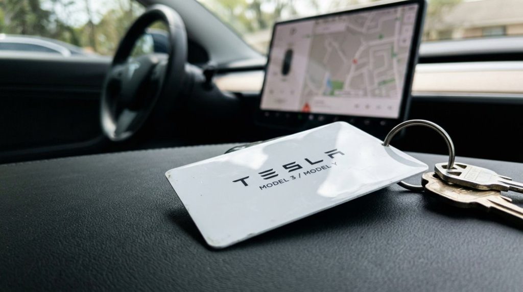 replace tesla key fob