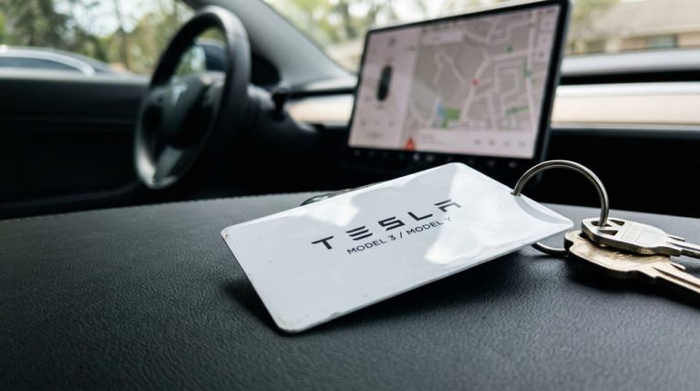 replace tesla key fob