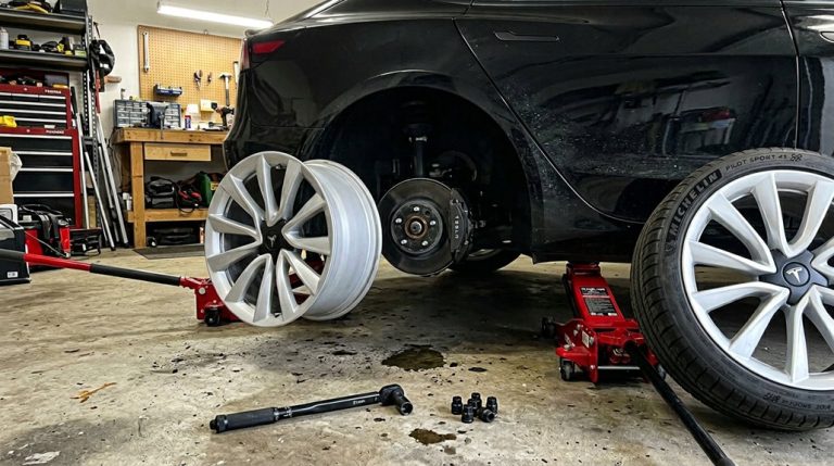 safe tesla rim swapping