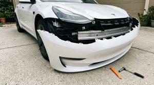 tesla bumper replacement guide