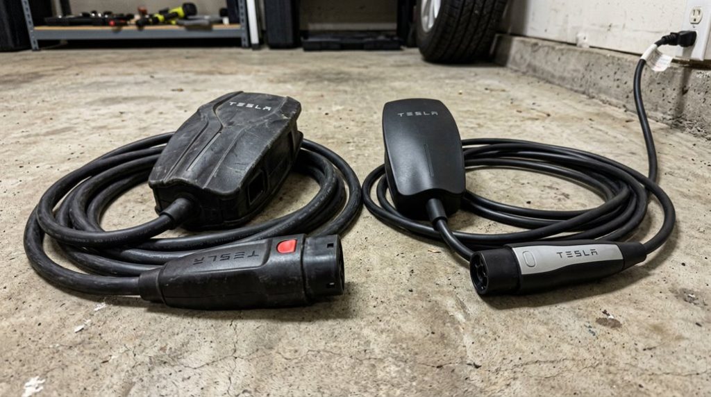 tesla mobile connector differences