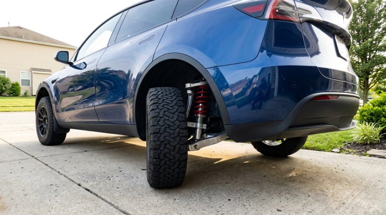 tesla model y lift kit