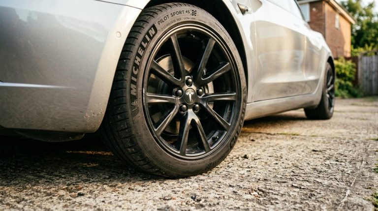 teslas typically lack run flats