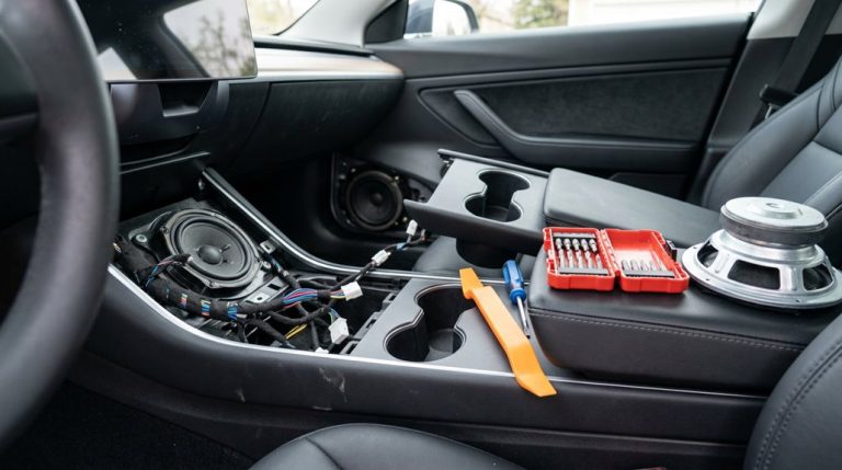 upgrade tesla model 3 audio