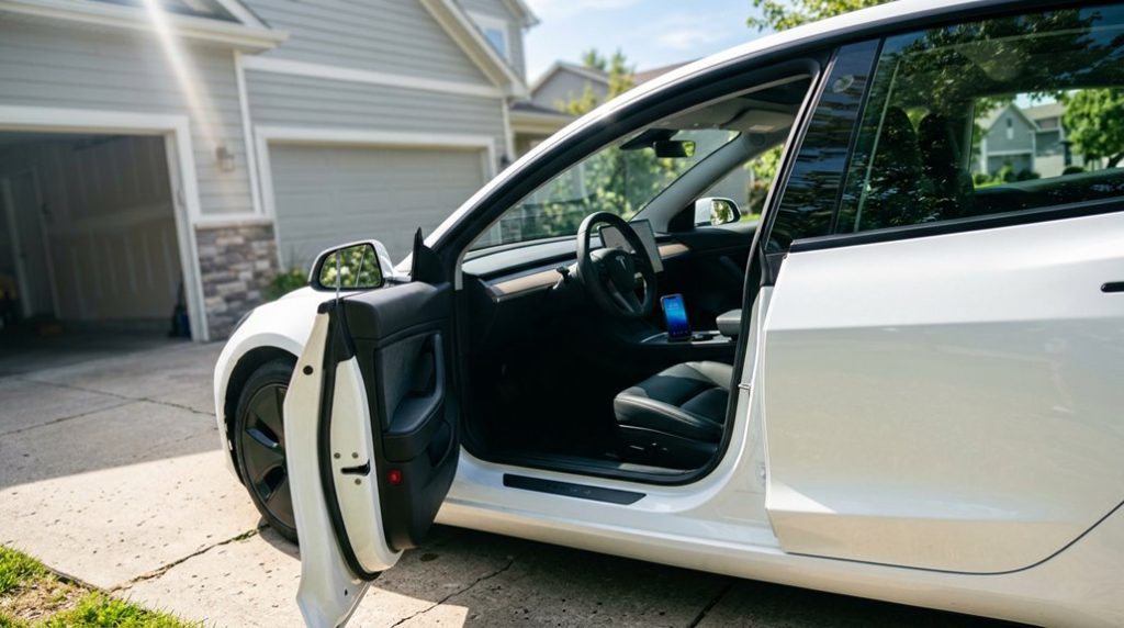 using mobile hotspot tesla