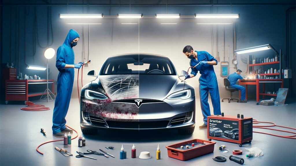 DIY vs Professional Tesla Scratch Repair: Which is Better?
