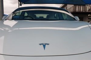 Should-I-Undercoat-My-Tesla? White Tesla Model 3