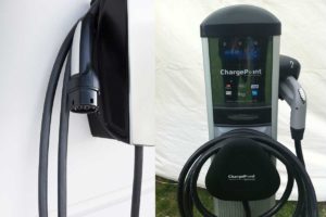Tesla-Charger-With-ChargePoint-Charger