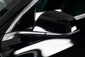 Black Shiny Tesla-Model-S-Mirror