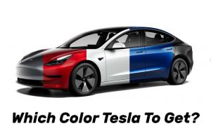 A Tesla Model 3 In All Available Colors