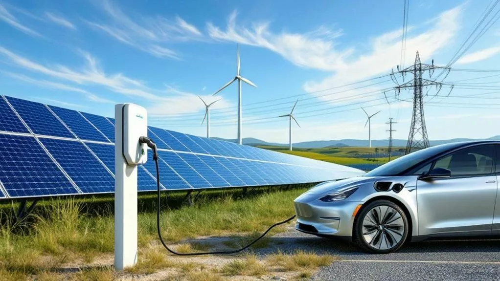 clean electricity powers evs