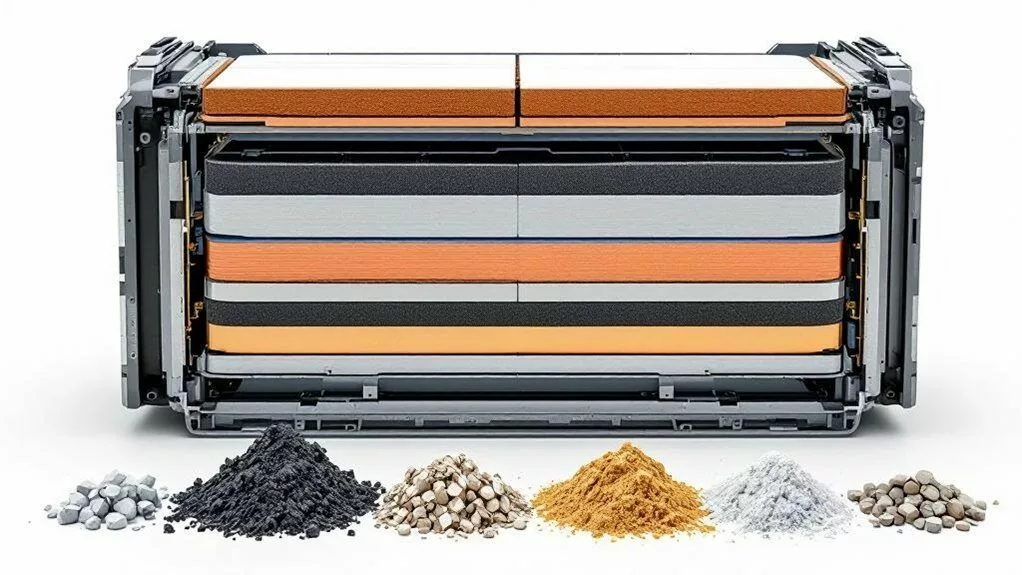 electric vehicle battery components