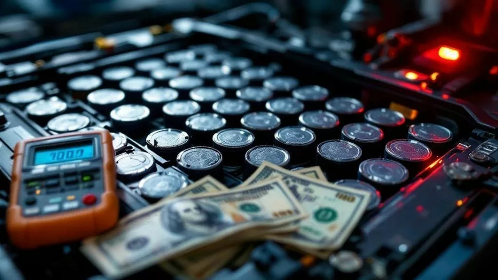 ev battery replacement costs decreasing