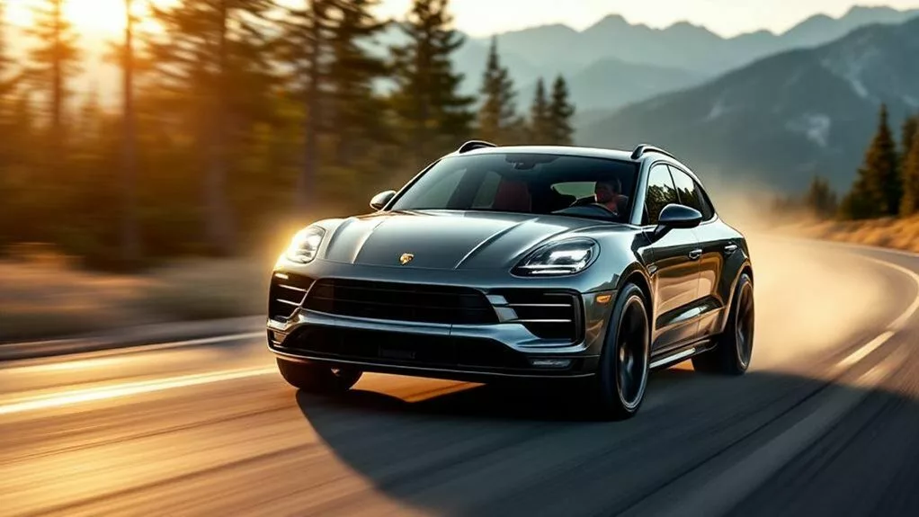 powerful luxury electric suv